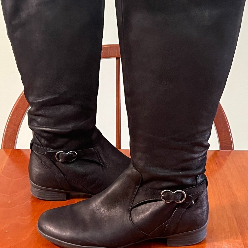 Women's Dansko Boots, Size 38, Black Leather